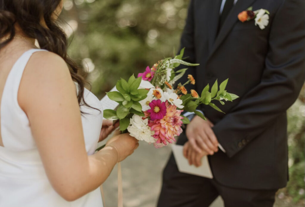 bay area florist bridal boquet 